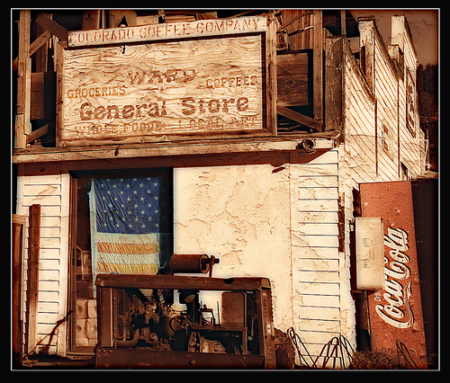 The Ward General Store by Richard Saxon