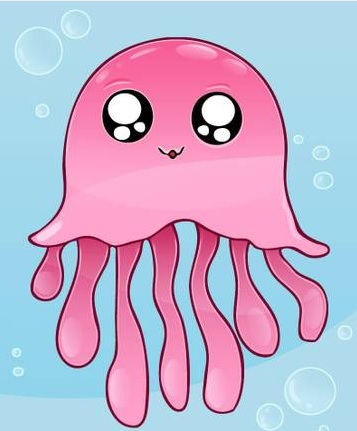 pink jellyfish