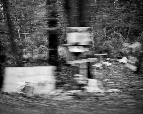 Roadside Memorial by Mark Anderson