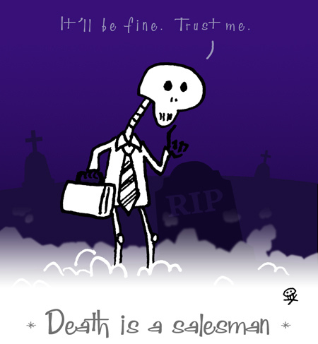 Death is a Salesman by Scott Hampson
