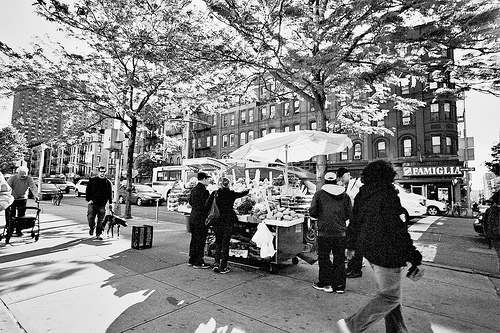 Fruit Stand by Charley Lhasa