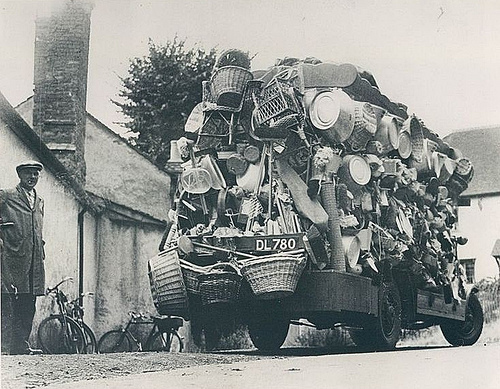 1930s Dunster Somerset by Paul Townsend