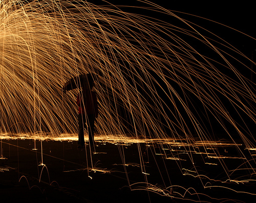 Steel Wool Let it Rain by Compass Rose