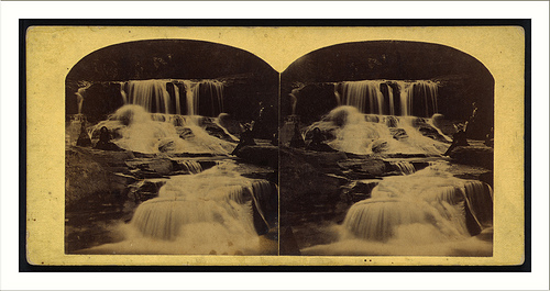 Silver Cascade Catskill Clove c. 1861