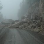 Heckman Pass Rockslide by BC Ministry of Transport